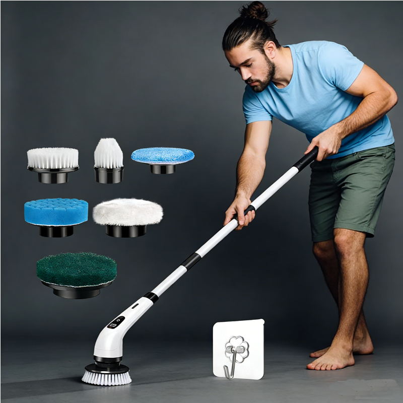Cordless Household Spin Scrubb - Plunger Toilet ulasan dan harga