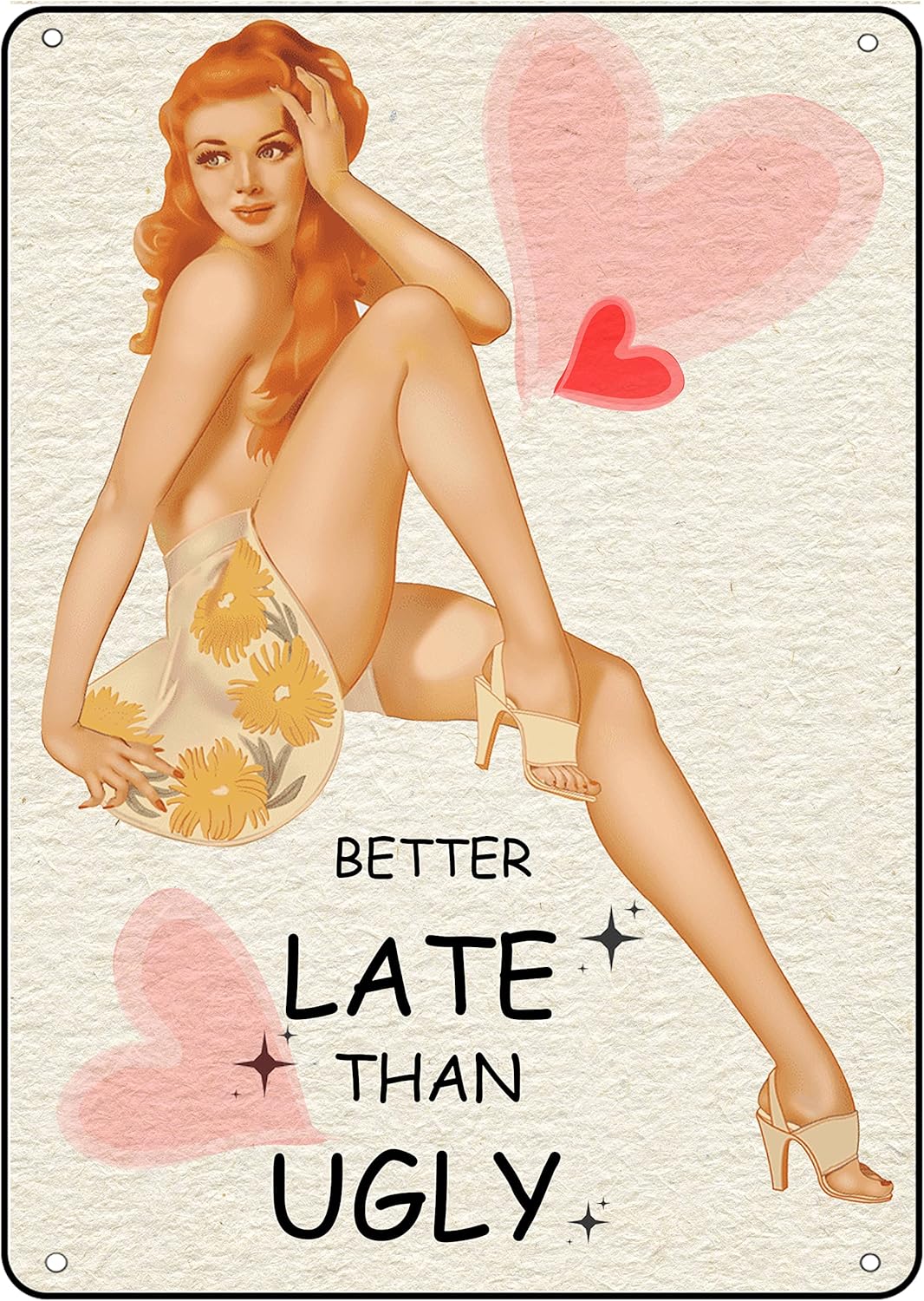 Bathroom Home Pin Up Girl Meta - Home Bathroom Wall Decor ulasan dan harga