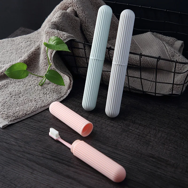 Travel Portable Toothbrush Box - Home Goods Bathroom Storage ulasan dan harga