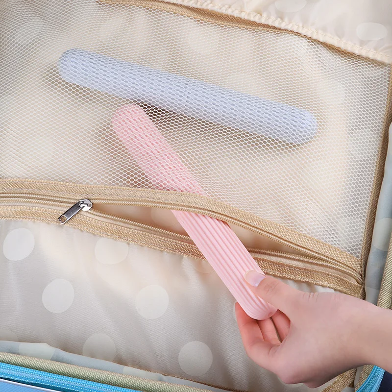 Travel Portable Toothbrush Box - Home Goods Bathroom Storage ulasan dan harga