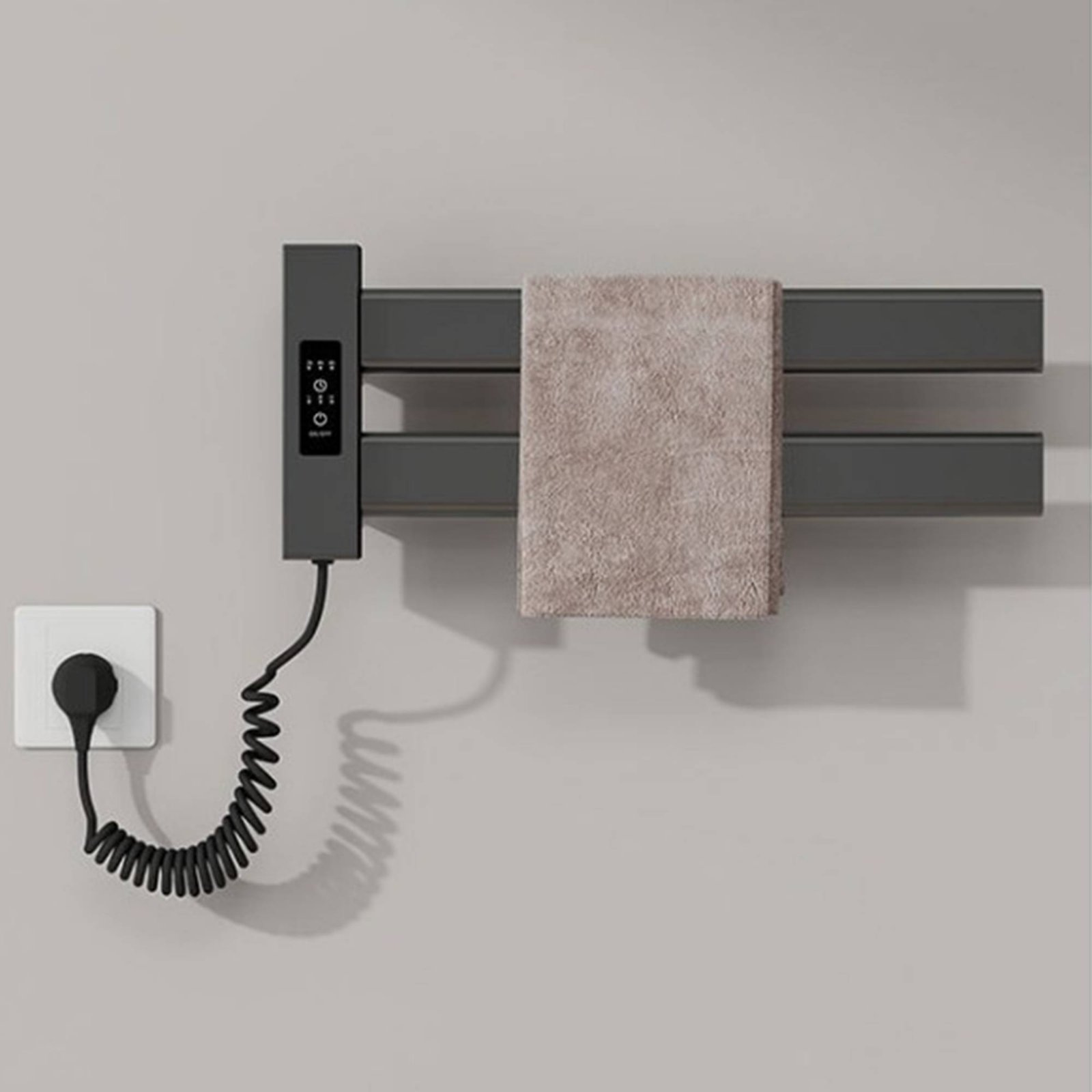 Smart Towel Heating Rack Quick - Home Bathroom ulasan dan harga