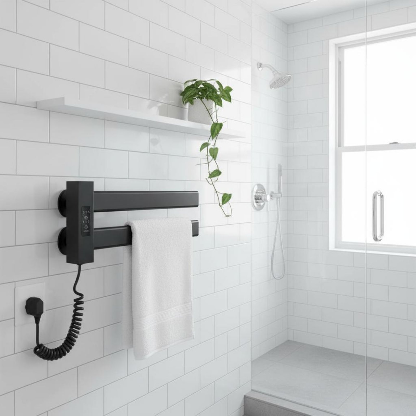 Smart Towel Heating Rack Quick - Home Bathroom ulasan dan harga