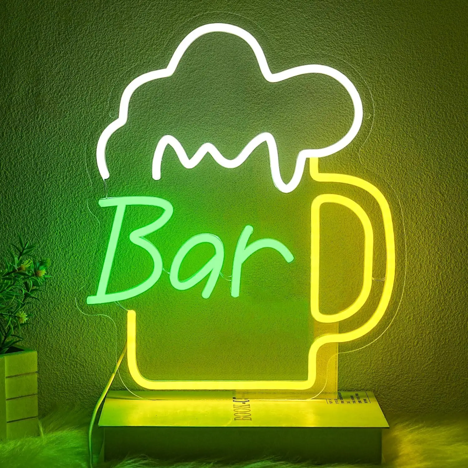 Beer Bar Neon Sign USB Dimmabl - Home Kitchen & Bathroom ulasan dan harga