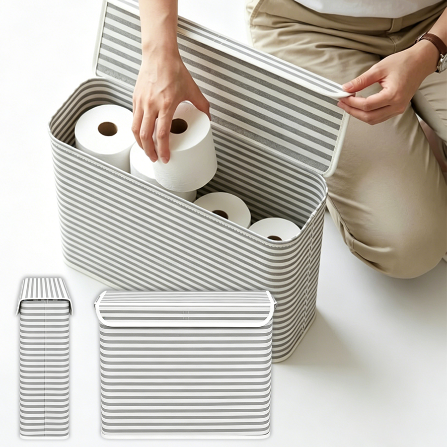 1pc Foldable Toilet Paper Stor - Home Goods Bathroom Storage ulasan dan harga