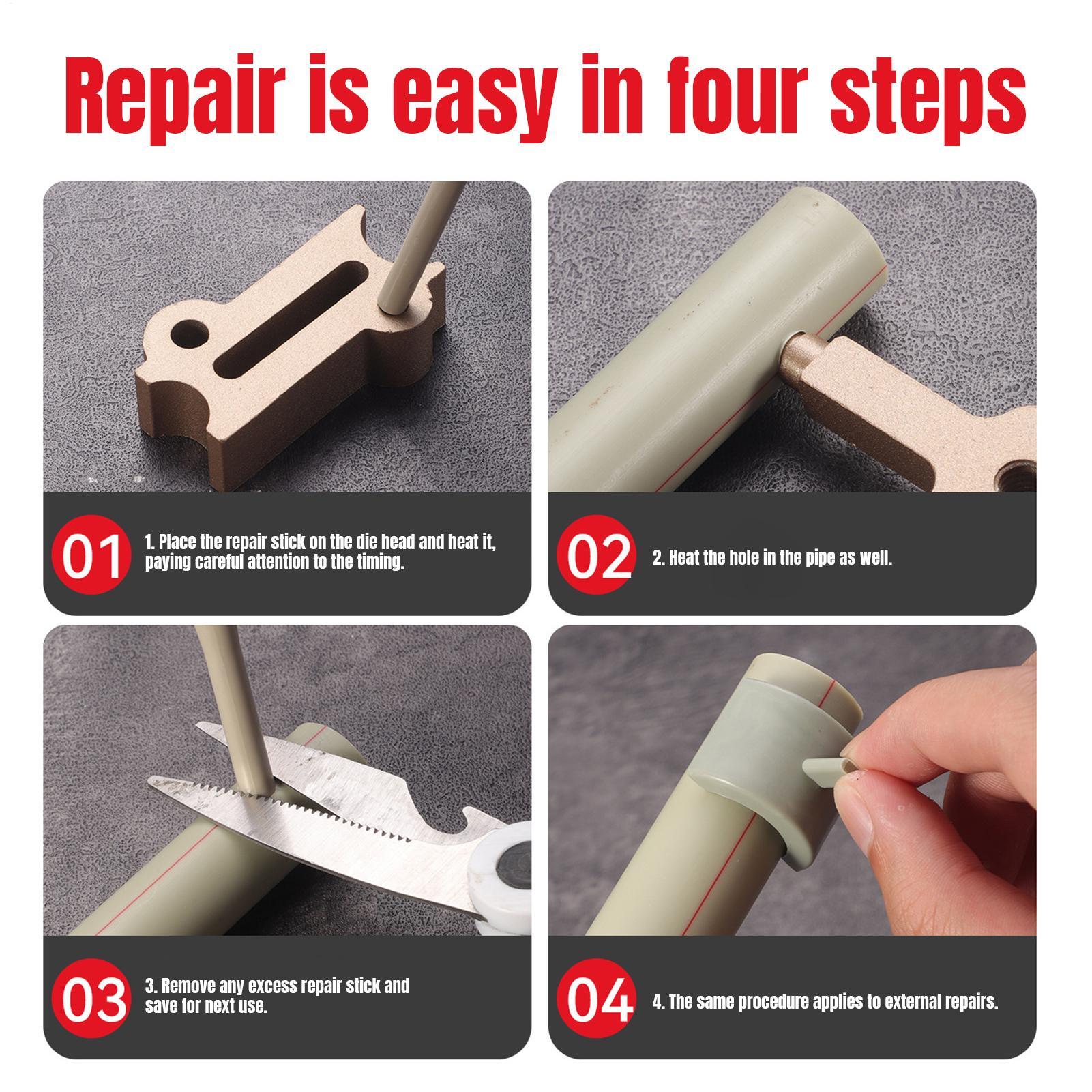 Water Pipe Hot Melt Tool Plumb - Home Bathroom Repair ulasan dan harga