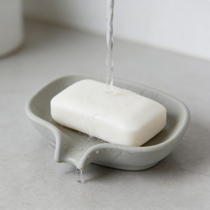 Minimalist Rectangular Soap Di - Glass Soap Dish ulasan dan harga