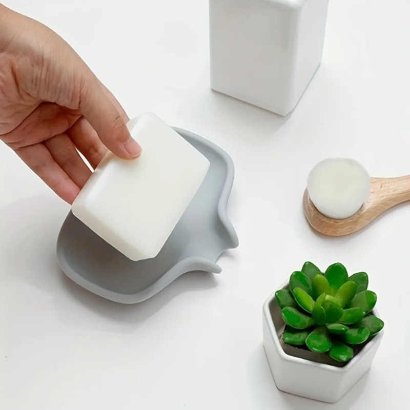Minimalist Rectangular Soap Di - Glass Soap Dish ulasan dan harga