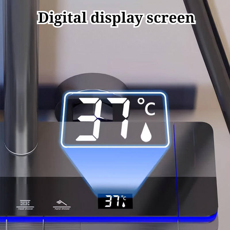 Home Intelligent Digital Displ - Home Bathroom ulasan dan harga