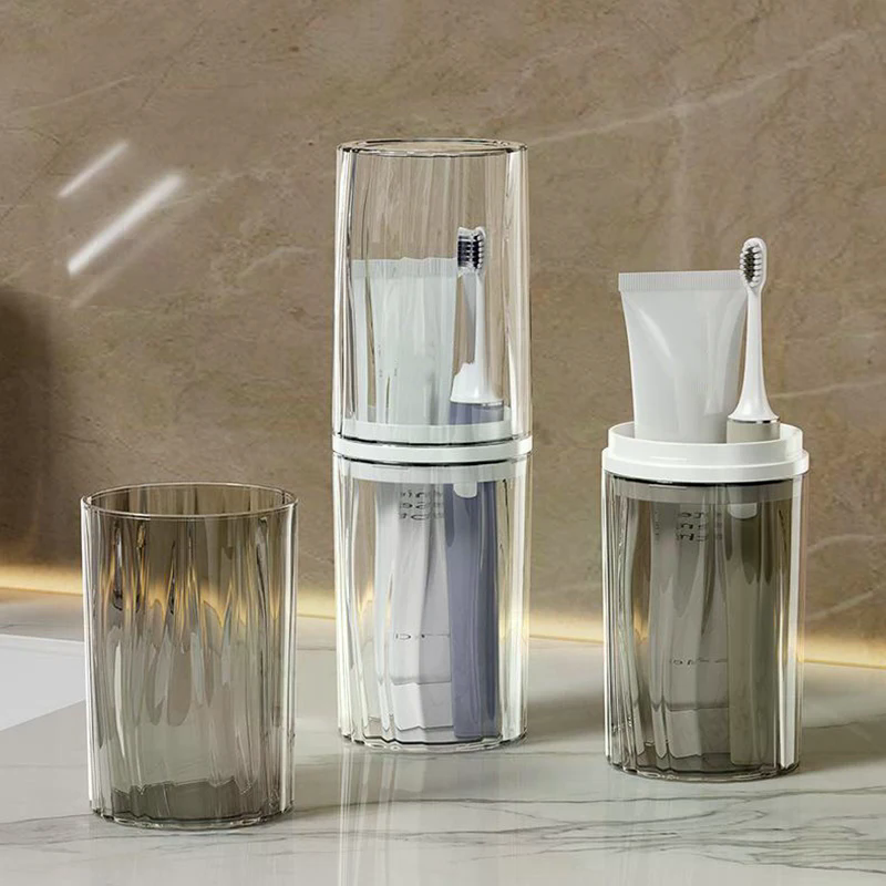 Travel Portable Toothbrush Cup - Home Goods Bathroom Storage ulasan dan harga