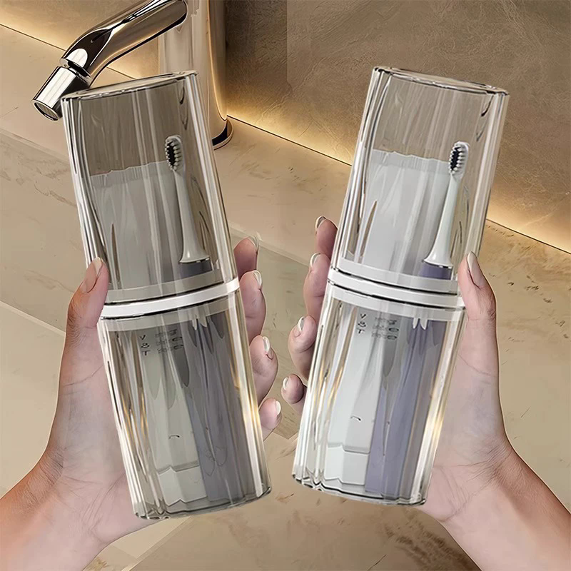 Travel Portable Toothbrush Cup - Home Goods Bathroom Storage ulasan dan harga