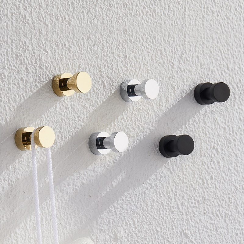 2/3/4/5pcs Brass Robe Hooks Ru - Home Bathroom Supplies ulasan dan harga