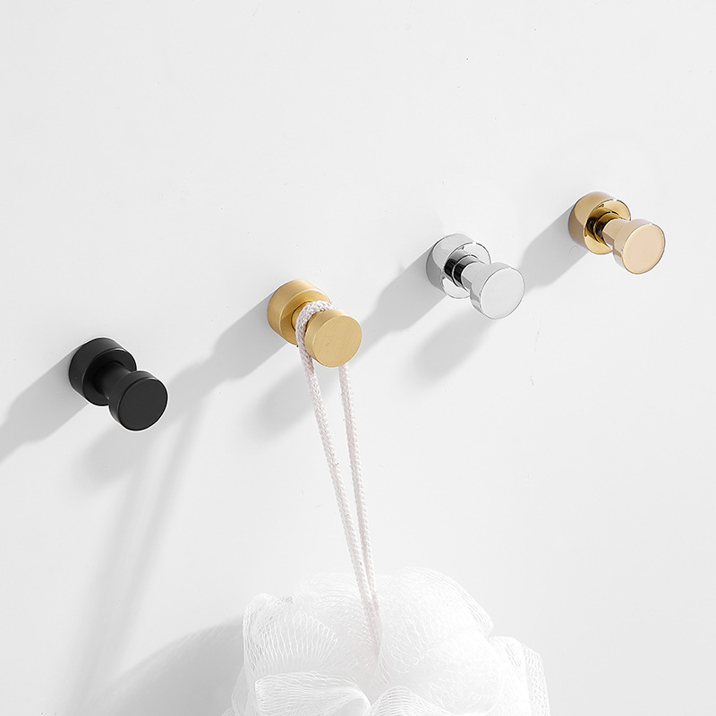 2/3/4/5pcs Brass Robe Hooks Ru - Home Bathroom Supplies ulasan dan harga