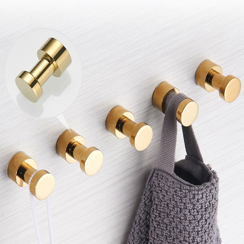 2/3/4/5pcs Brass Robe Hooks Ru - Home Bathroom Supplies ulasan dan harga