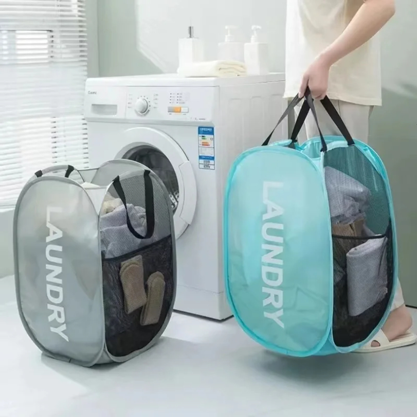 Durable Folding Simple Laundry - Home Goods Bathroom Storage ulasan dan harga
