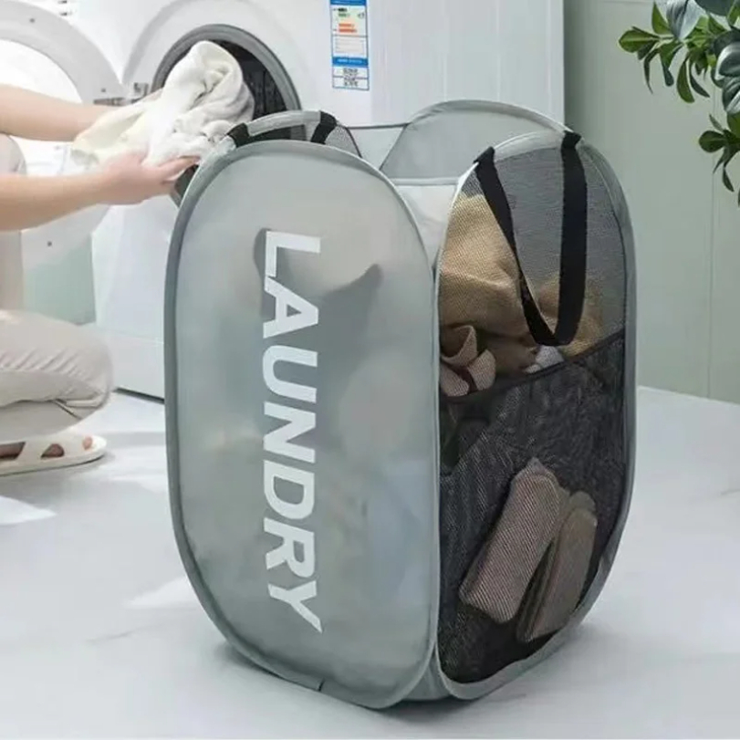 Durable Folding Simple Laundry - Home Goods Bathroom Storage ulasan dan harga