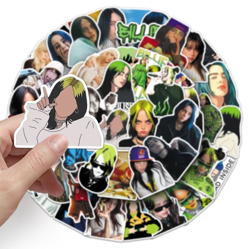 50Pcs Billies Waterproof Self  - Home Bathroom Wall Decor ulasan dan harga