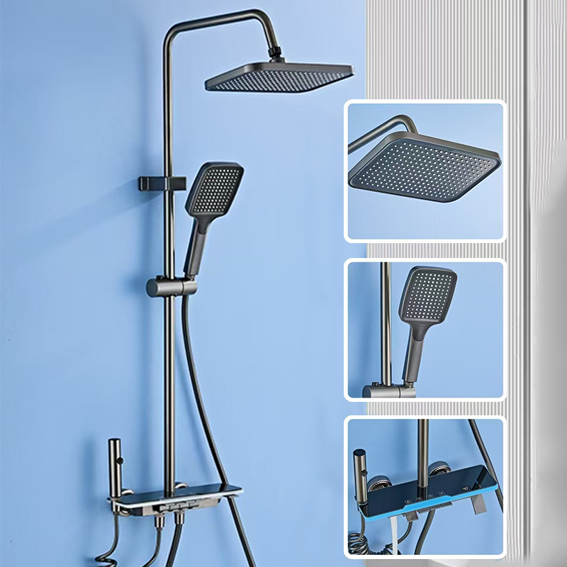 Shower Head Set Full Copper Ho - Home Bathroom ulasan dan harga